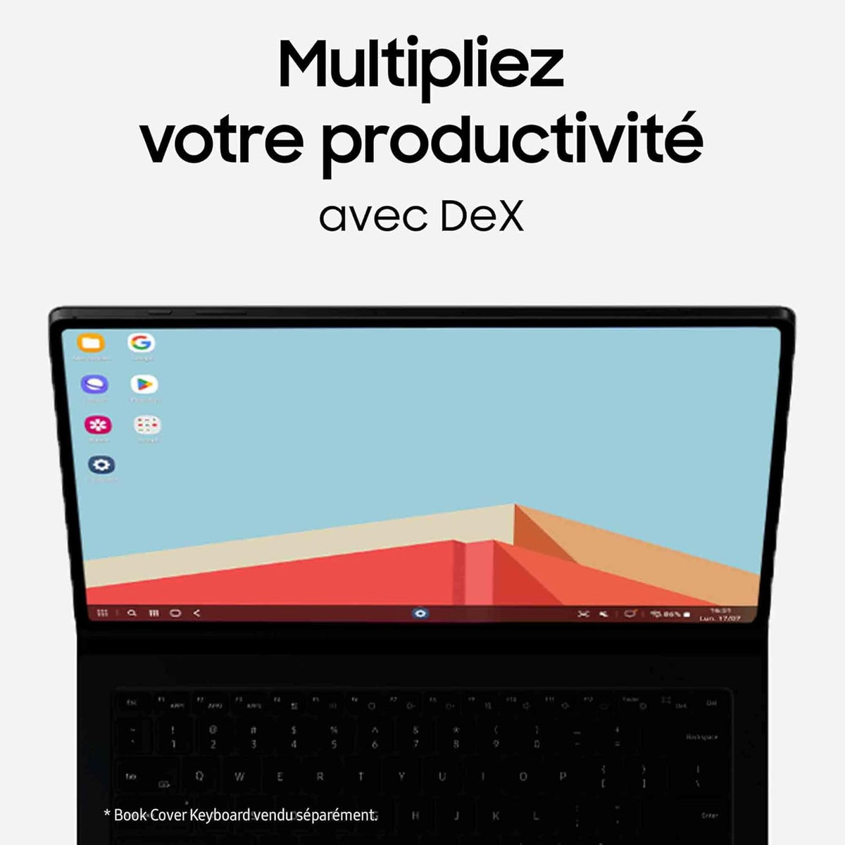 Tab S9 Ultra Tablette avec AI, Android, 14.6" 256Go de Stockage, Lecteur MicroSD, 5G, S Pen Inclus, Anthracite