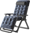 DANNMPX Chaise Longue Chaise Pliante Inclinable Réglable À 2 Positions, Longue avec Oreiller Et Coussin pour Intérieur Extérieur Pliante Relaxation A