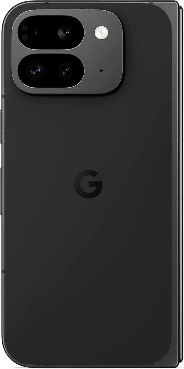 Google Pixel 9 Pro Fold - Smartphone Android débloqué avec Gemini - Triple Appareil Photo arrière avancé - Écran Pliable - Vidéo en Mode Mains Libres - Noir Volcanique, 256GB