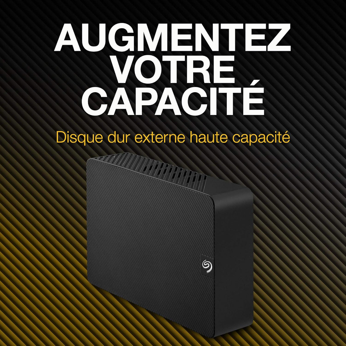 Seagate Expansion Desktop 16To, Disque Dur Externe HDD, 3.5 pouces, USB 3.0, PC & Notebook, Services Rescue (STKP16000400)