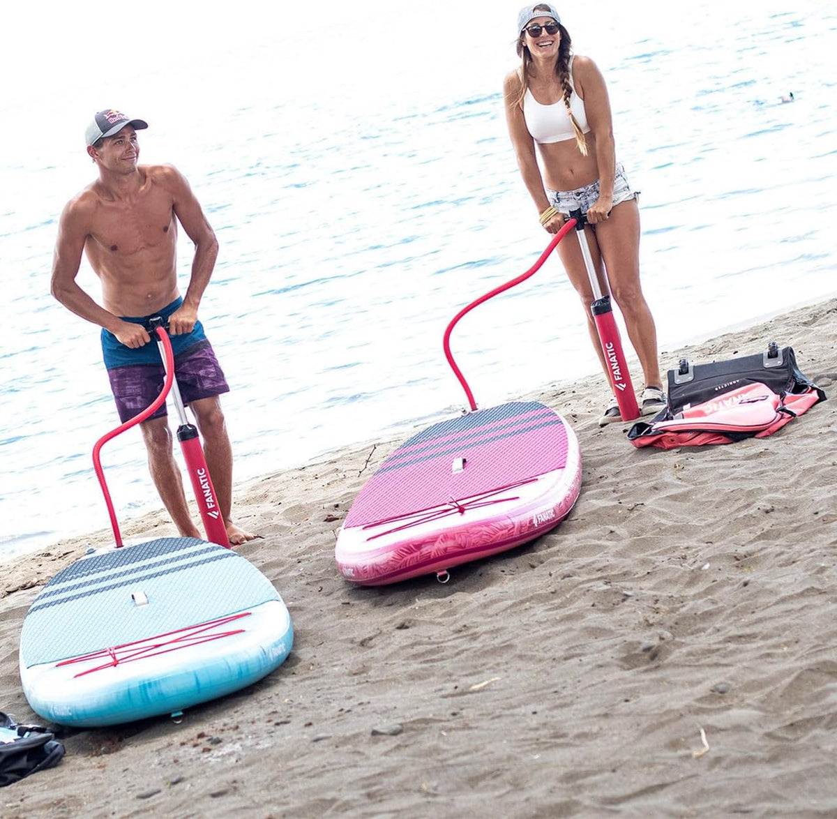 Fanatic Diamant Air 10' 4" Gonflable Sup Stand Up Paddle Boarding Paquet - Conseil, Sac, Pump et Paddle - Léger