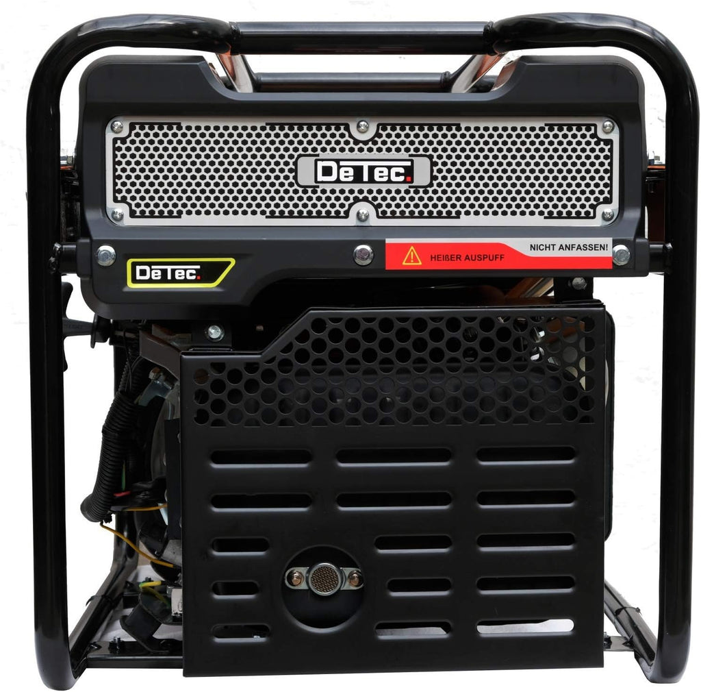 DeTec. Groupe électrogène à onduleur Inverter 3,5 kW numérique 230V Generateur a Essence