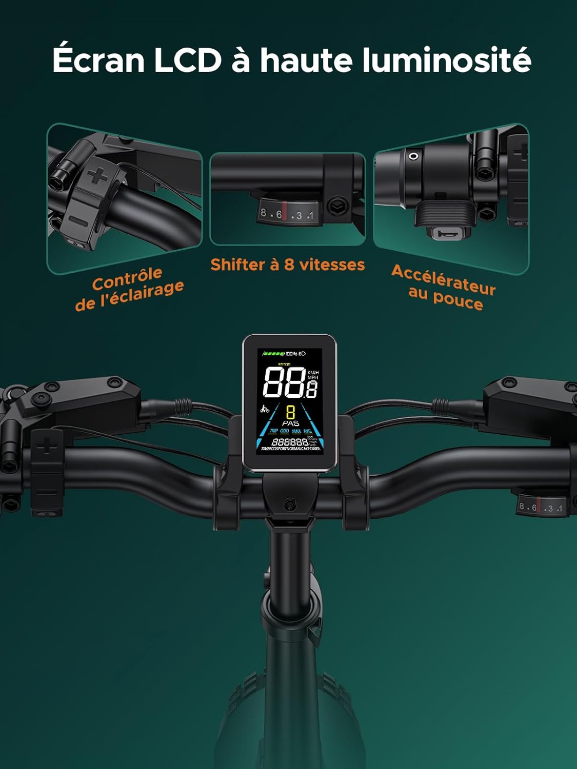 ENGWE Velo Electrique Pliable Vélo Électrique avec 20x4.0 Pouces Fat Tire,16Ah Batterie Amovible jusqu'à 150KM/110KM, Suspension complète,8 Vitesses, Engine Pro/Engine Pro 2.0