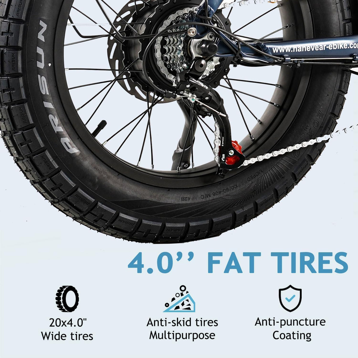 Vélo Électrique Pliable, Fat Bike Electrique 20 Pouces avec Batterie Lithium 48V/24Ah, 4.0'' Pneu Vélo de Montagne 250W Moteur VTT Électrique avec Freins Hydrauliques, E-Bike Urbain pour Adulte