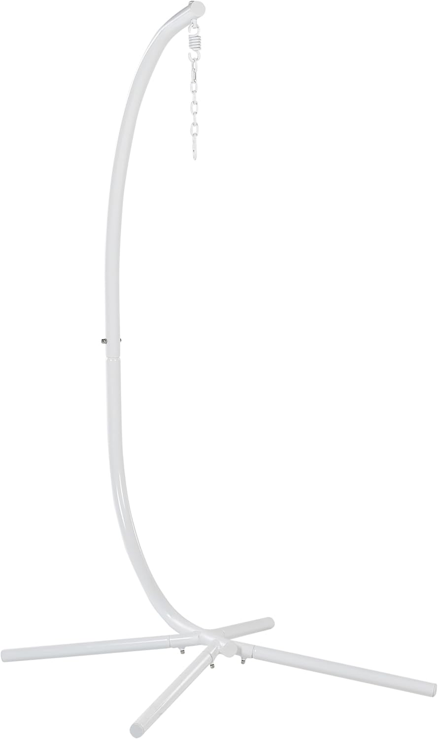 Fauteuil Suspendu avec Support Blanc Résistant aux UV pour Intérieur Extérieur Arco