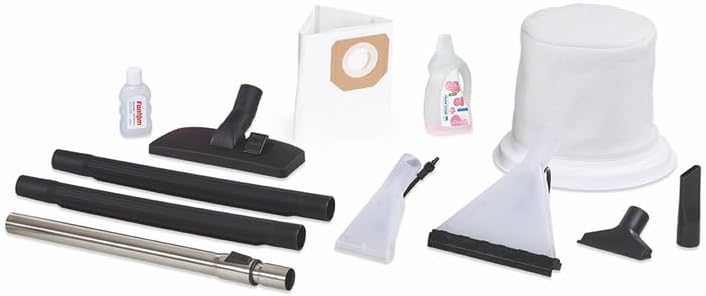 Haeger Aspirateur multifonction pour tapis, tapis, tissus d'ameublement et voiture, nettoyeur de taches, aspirateur humide et sec, filtre à eau, 1200 W