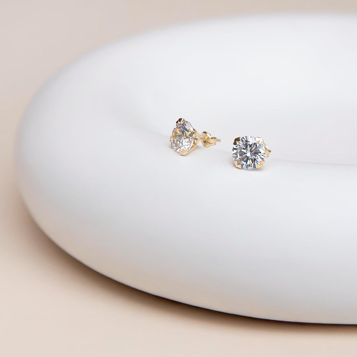 Carissima Gold - Clous et Puces Boucle d'Oreilles Femme - 18 cts (750/1000)