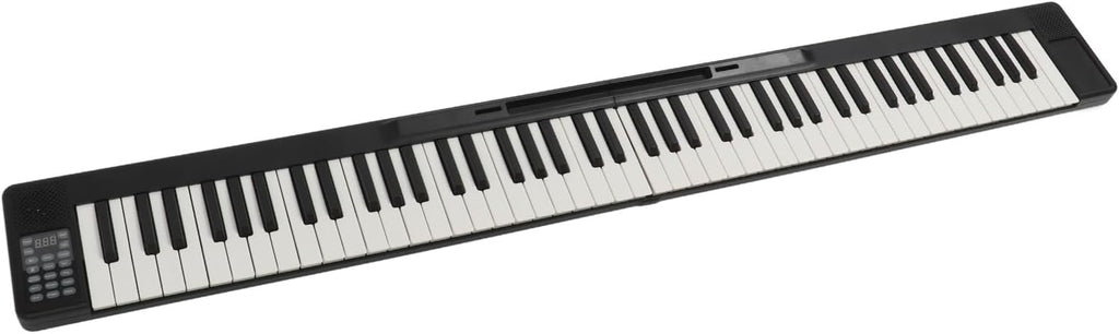 KIMISS Clavier de Piano Pliable Portable à 88 Touches pour Débutants – Orgue électronique Multifonctionnel avec Haut-parleur et Sac de Rangement