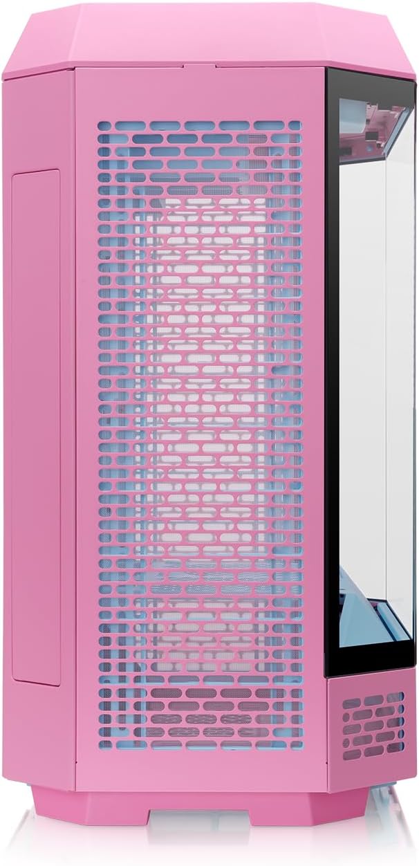 Thermaltake The Tower 600 Mid Tower Chassis | Hidden Connector | Bubble Pink