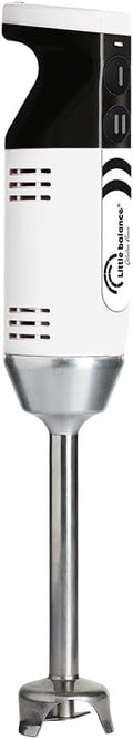 LITTLE BALANCE 8576 Chef Mixx Pro, Mixeur plongeant professionnel, 2 vitesses, 4 accessoires, 700 W, Fabrication française, Blanc/Inox
