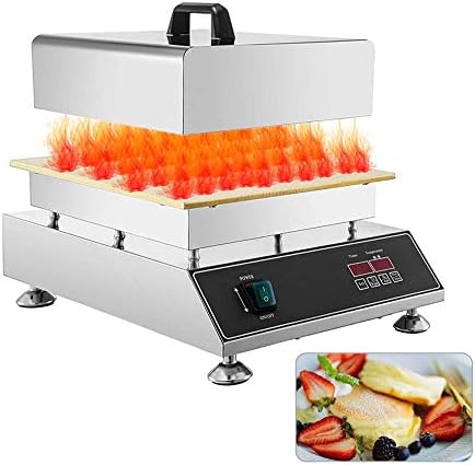 hzexun Machine à Gaufres Grille Pain Commerciale Gaufre De Crêpes Soufflé Japonais 1500W Machine à Gaufres Antiadhésive