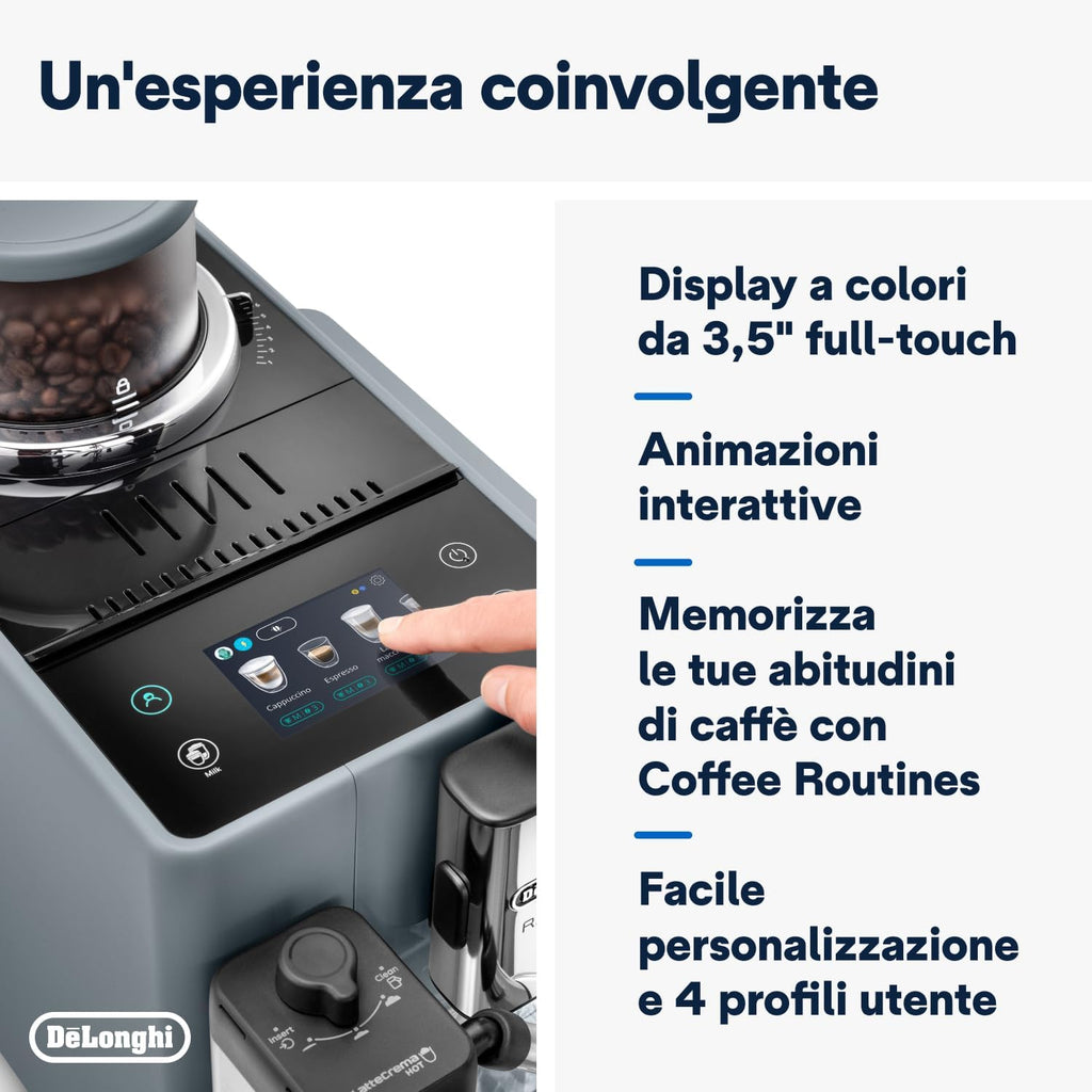 De'Longhi Rivelia EXAM440.55.G Automatique Grains de café
