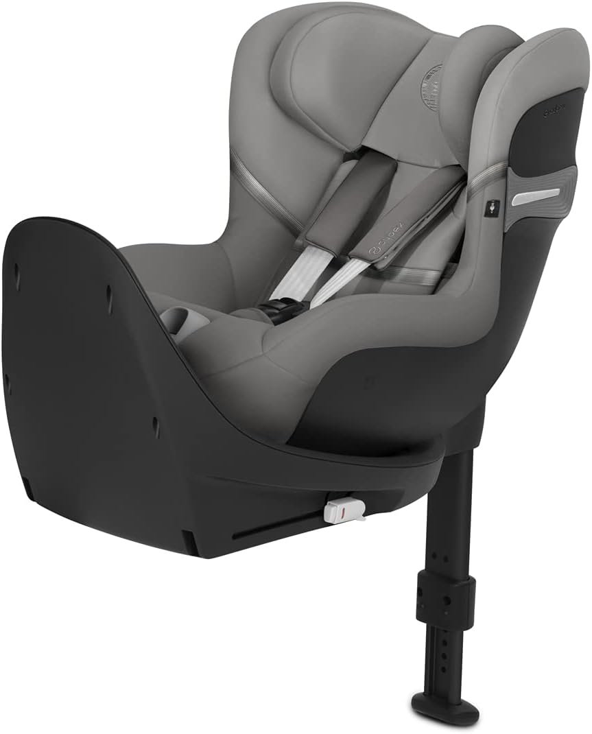 CYBEX Gold Siège Auto Enfant Sirona S2 i-Size, De 3 mois à 4 ans environ, Max. 18 kg, Compatible avec SensorSafe, Soho Grey