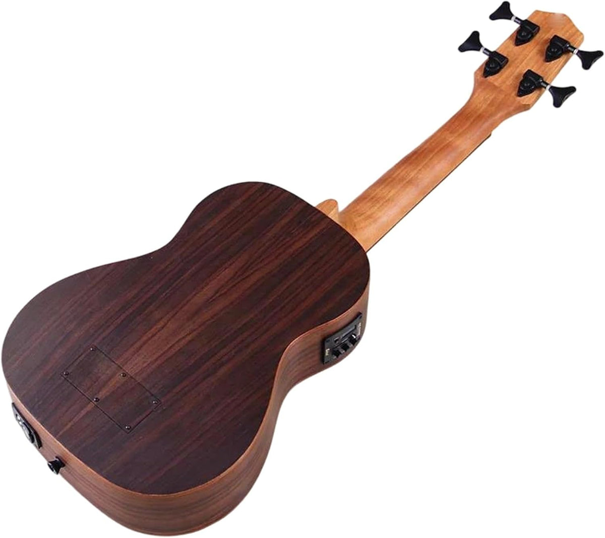 Ukulélé Professionnel Ukulélé Électrique De 28 Pouces Avec Table En Épicéa Massif Finition Mate Mini Guitare À Quatre