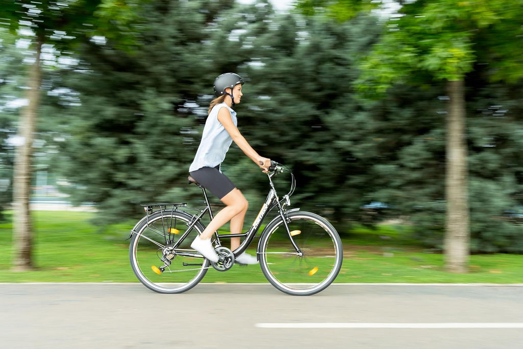 Chillaxx Bike Strada Premium City Bike de 26 et 28" – Vélo pour filles, garçons, hommes et femmes – Dérailleur 21 vitesses – Vélo de ville hollandais