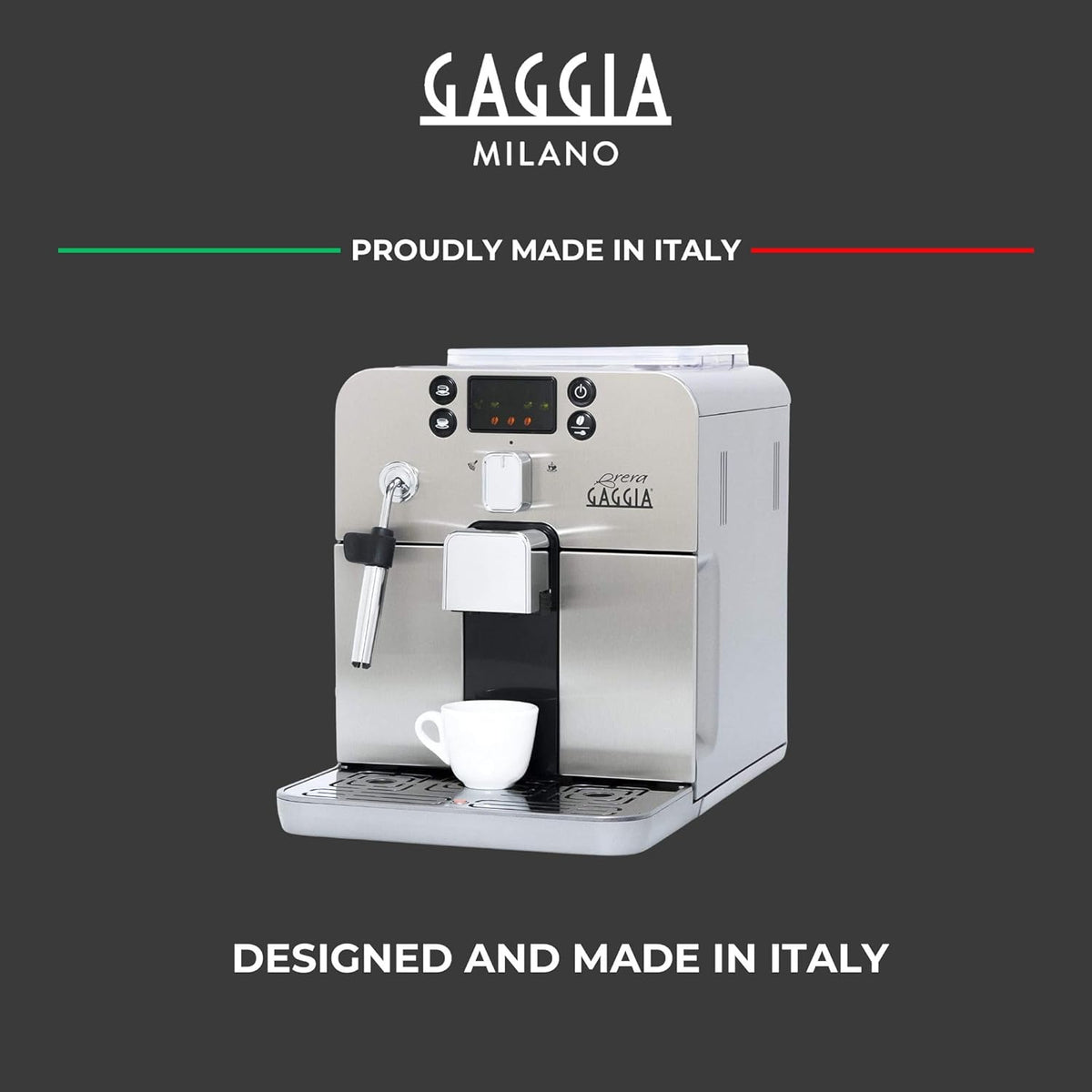 GAGGIA RI9305/01 Brera - Cafetière automatique - Argent (Import Allemagne)
