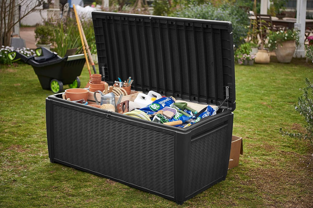 KETER Coffre de jardin SUMATRA gris-511 litres