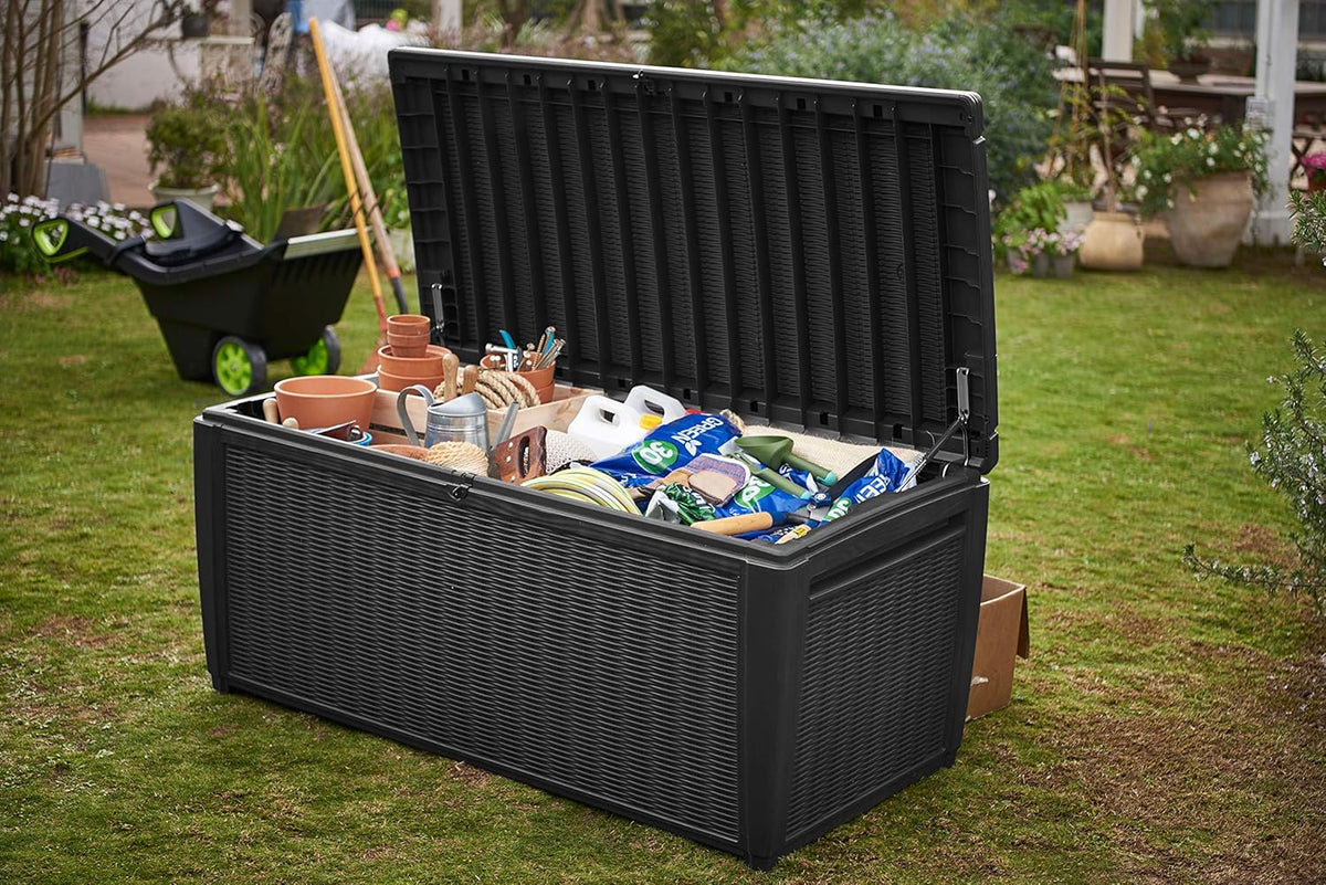 KETER Coffre de jardin SUMATRA gris-511 litres