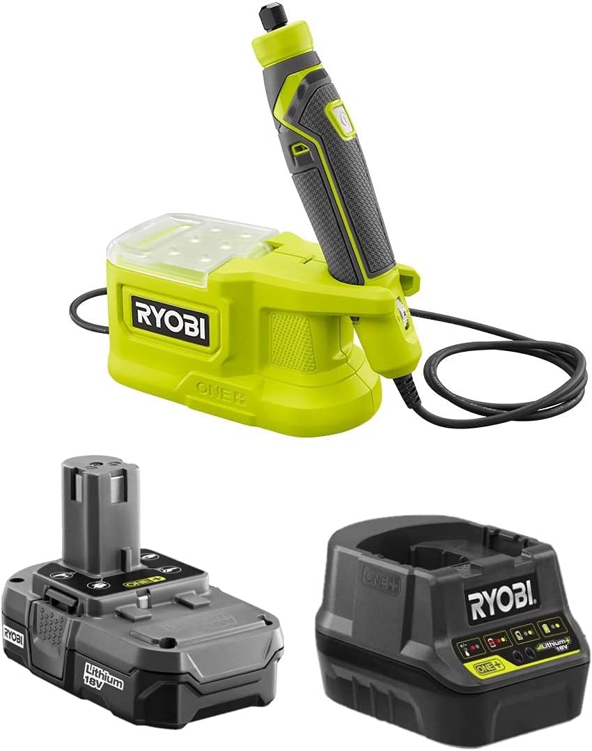 Batterie pour outils rotatifs RRT18-0 18 V 4400/23000 tr/min Kit 2,0 Ah