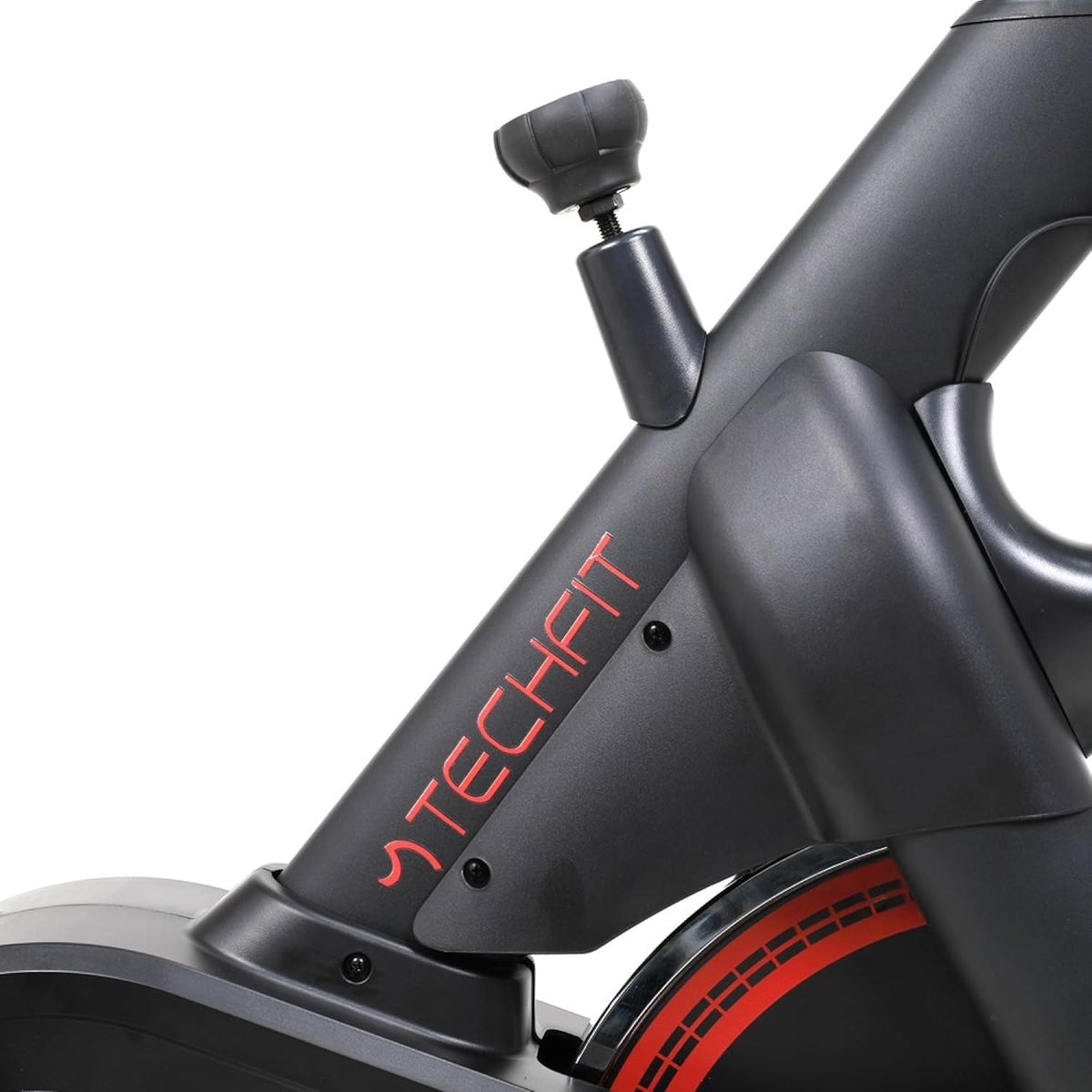 TechFit Vélo d’appartement – 20 kg volant d’inertie, résistance magnétique 99 niveaux, siège et guidon réglables, écran LCD, Bluetooth apps, 200 kg max, capteurs pouls, support téléphone