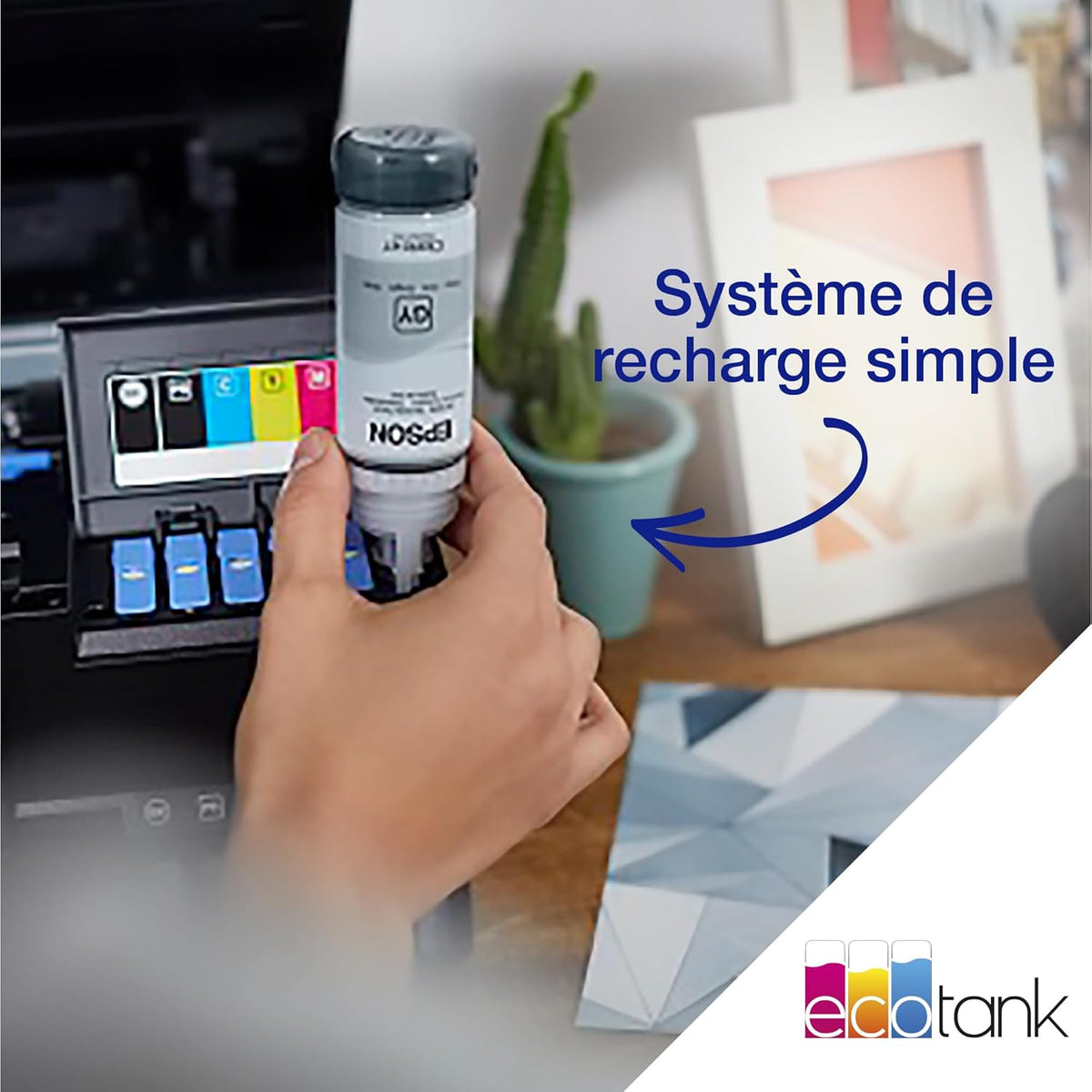 Imprimante photo A3+ EcoTank ET-8550 avec réservoir d’encre et Wi-Fi