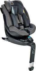 Inglesina Halley, Siège Auto Rotatif 360°, De 0 à 7 Ans Environ, de 40cm à 125 cm, Gris