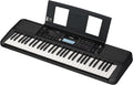 Yamaha PSR-E383 Clavier portable pour débutants, 650 voix d'instruments authentiques avec touches tactiles et une polyphonie de 48 notes