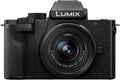 Panasonic Lumix G100D | Appareil Photo Hybride + Objectif Lumix 12-32mm (Capteur 4/3 20.3MP, Vidéo 4K/ 30p, OZO Audio by Nokia, Mode Selfie Vidéo, Stab.) Noir – Version Française