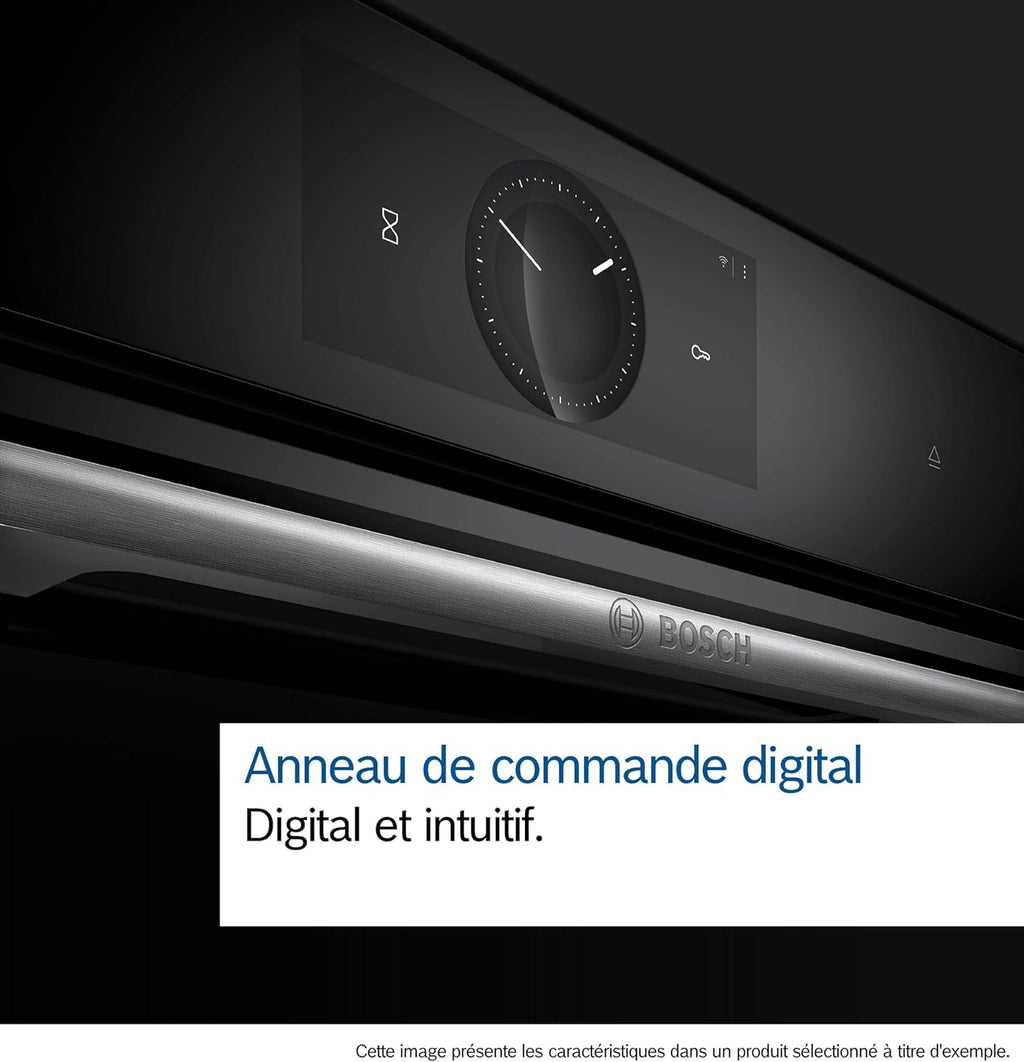Bosch HRG7764B1, Série 8, Four encastrable, Noir