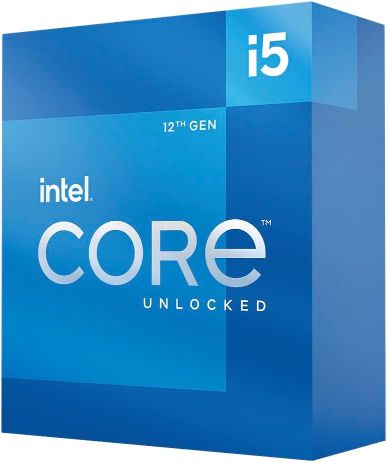 Core™ i5-12600K Processeur débloqué pour PC de Bureau, 10 cœurs (6P+4E) jusqu'à 4,9 GHz, LGA1700, chipset série 600 125 W