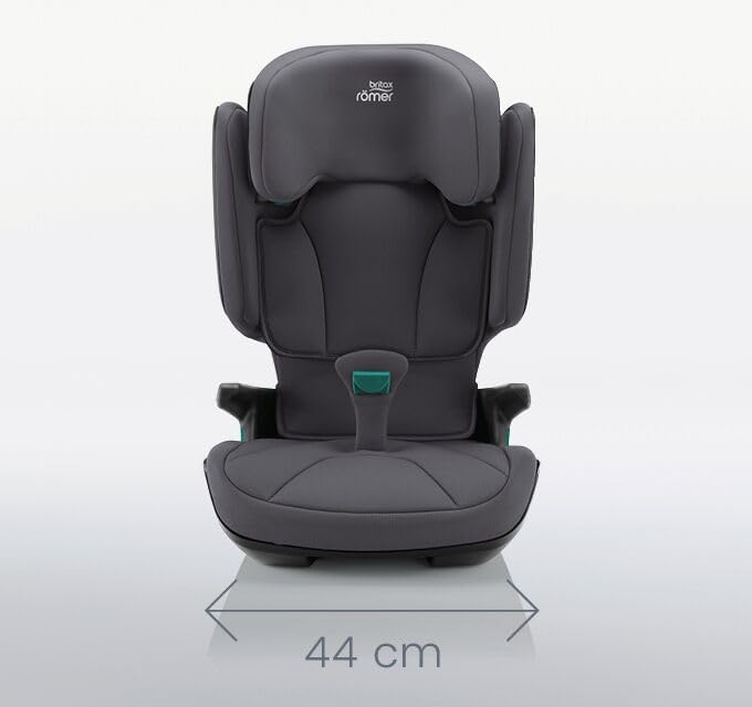 BRITAX RÖMER siège auto enfant KIDFIX 2 Z-LINE, pour enfants de 100-150 cm (i-Size) avec et sans ISOFIX, 3,5-12 ans, Midnight Grey