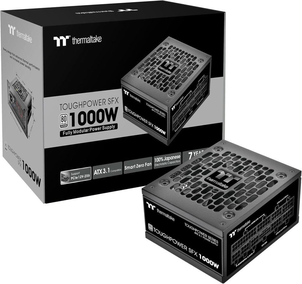 Thermaltake Toughpower SFX 1000W | ATX 3.1 | 80Plus Platinum