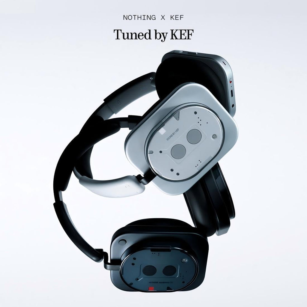 Nothing Headphone (1) Casque Circum-Aural sans Fil avec Réduction Active du Bruit, 80h Autonomie, Hi-Res, Audio Spatial, Résistant à l’Eau – Blanc