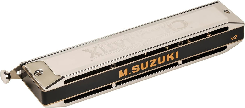 Suzuki Chromatix SCX64C Harmonica 16 trous DO Argenté