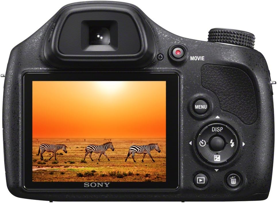 DSC-H400 Appareil Photo Numérique Bridge, 20,1 Mpix Zoom Optique 63x Noir