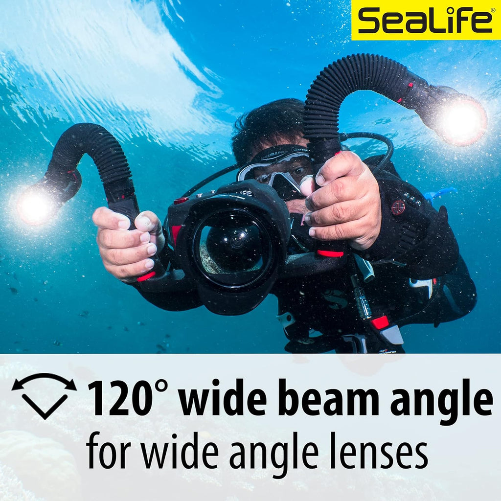 Sealife Sea Dragon 2500F Lampe Photo et vidéo Taupe SL671