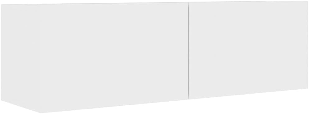 vidaXL Ensemble de Meubles TV 6 pcs, Ensemble d'Armoires de Télévision avec Rangement, Meubles Télé de Salon, Blanc Bois d'Ingénierie