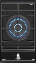 Teka Plaque en verre gaz de 30 cm avec fonction ExactFlame de gaz butane GZC 31330 XB Noir 9,8 x 30 x 51 cm