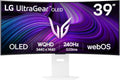 LG Ultragear 39GX90SA-W Ecran PC Gaming 39" - Dalle OLED résolution QHD (3440 x 1440), 1ms 240Hz, DisplayHDR400 True Black, DCI-P3 98.5 pour cent (CIE1976), FreeSync Premium, G-Sync Compatible