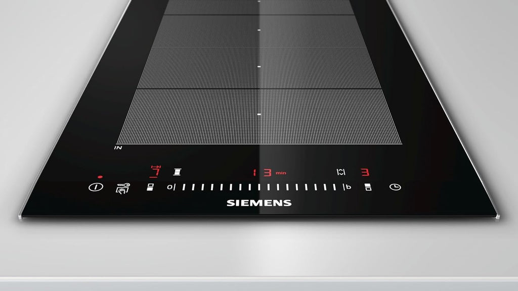 Plaque Induction 2 feux-Siemens EX375FXB1E - Plaque de cuisson Induction - Dimensions produit LxP en cm : 30.2 / 52