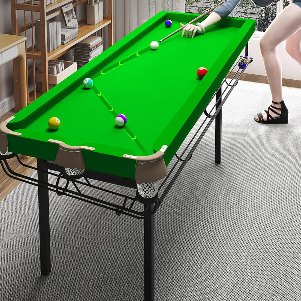 Système d'entraînement Pliable à 5 Points for Petite Table de Billard, idéal for Les Adultes et Les familles souhaitant s'entraîner à la Maison.(Standard Version)