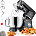 CHeflee Robot Pâtissier 2000W Robot de Cuisine 7.2 L Bol d'Acier Inoxydable,6 Vitesses avec Fonction Pulse avec Fouet Crochet Pétrisseur et Batteur,Housse anti-Poussière