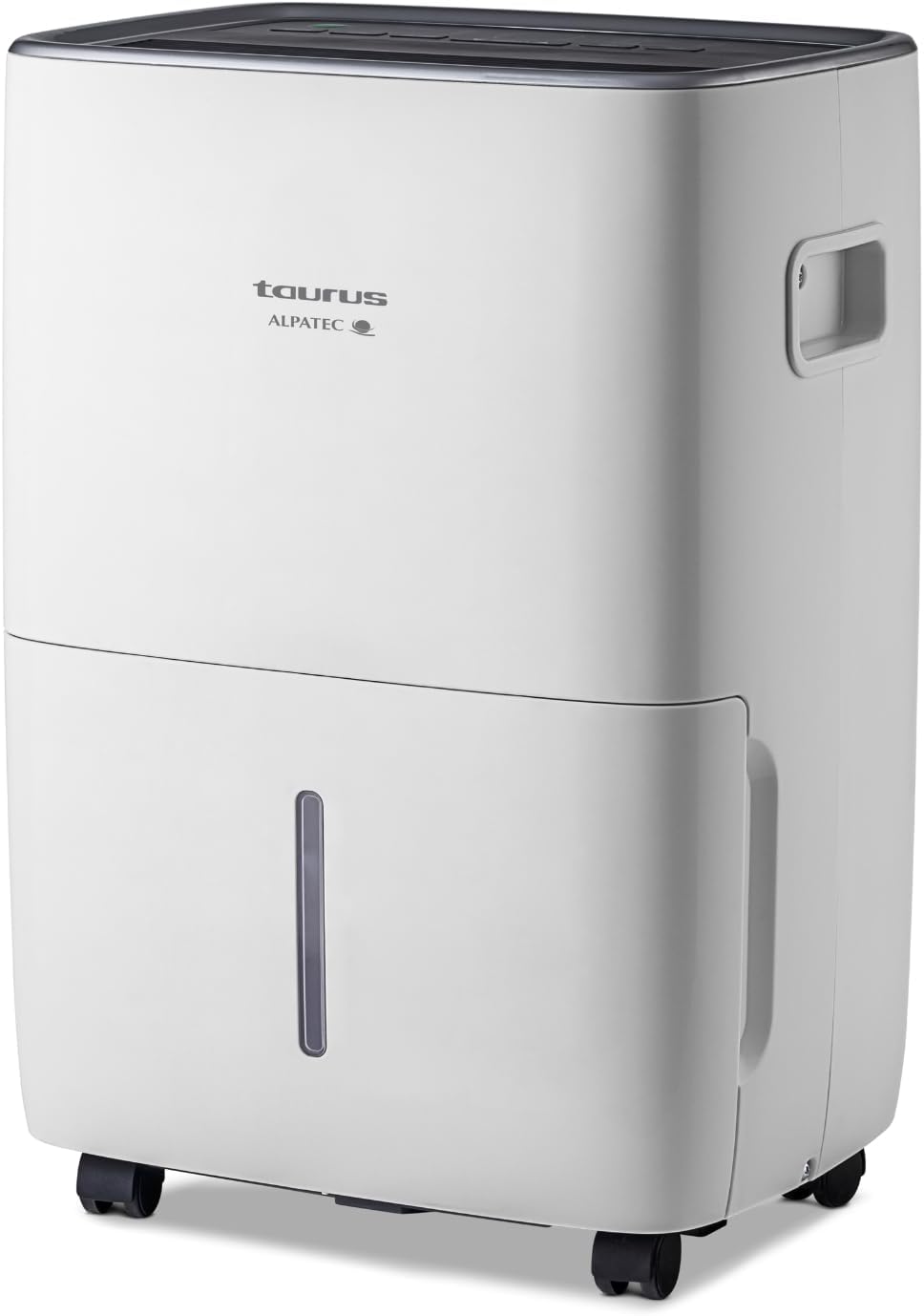 Taurus - Déshumidificateur avec taux d'humidité, 30L/24h, jusqu'à 60 m², 3 vitesses, gaz réfrigérant R290, filtre à charbon amovible et lavable, indicateur de réservoir plein, 460W