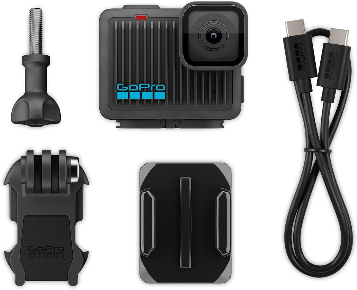 GoPro Hero - Caméra d'action étanche compacte avec vidéo 4K Ultra HD, Photo 12MP, écran Tactile