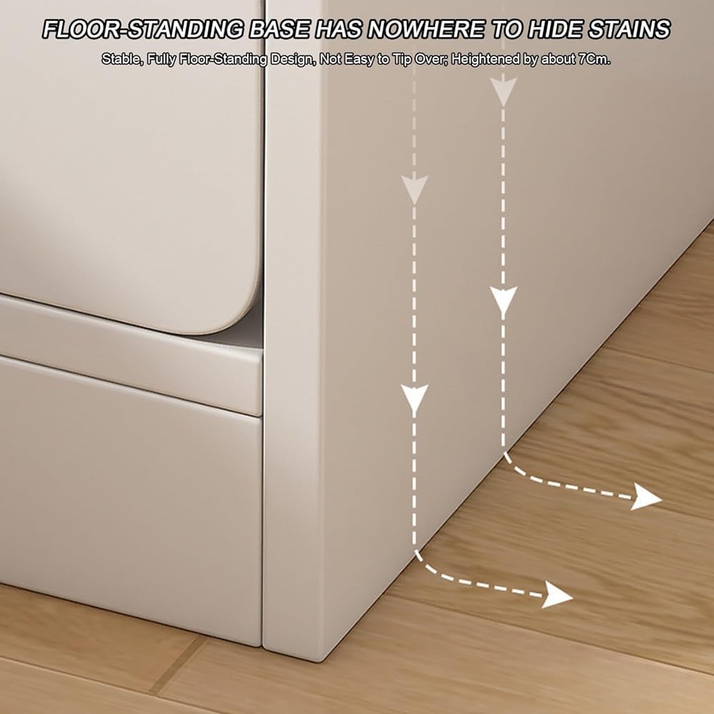 FDSGEEE Table de chevet pour adulte avec 3 tiroirs de rangement, meuble d'appoint pour chambre à coucher, salon