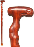 Bâton de randonnée en bois naturel pour hommes et femmes, canne de marche légère et solide pour personnes âgées, promeneur en plein air, cadeau