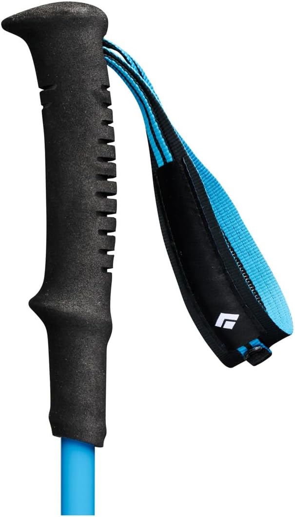 Black Diamond Distance Carbon FLZ Paire de bâtons de randonnée Pliables Ultra légers en Fibre de Carbone Longueur réglable Ciel désert 125 cm