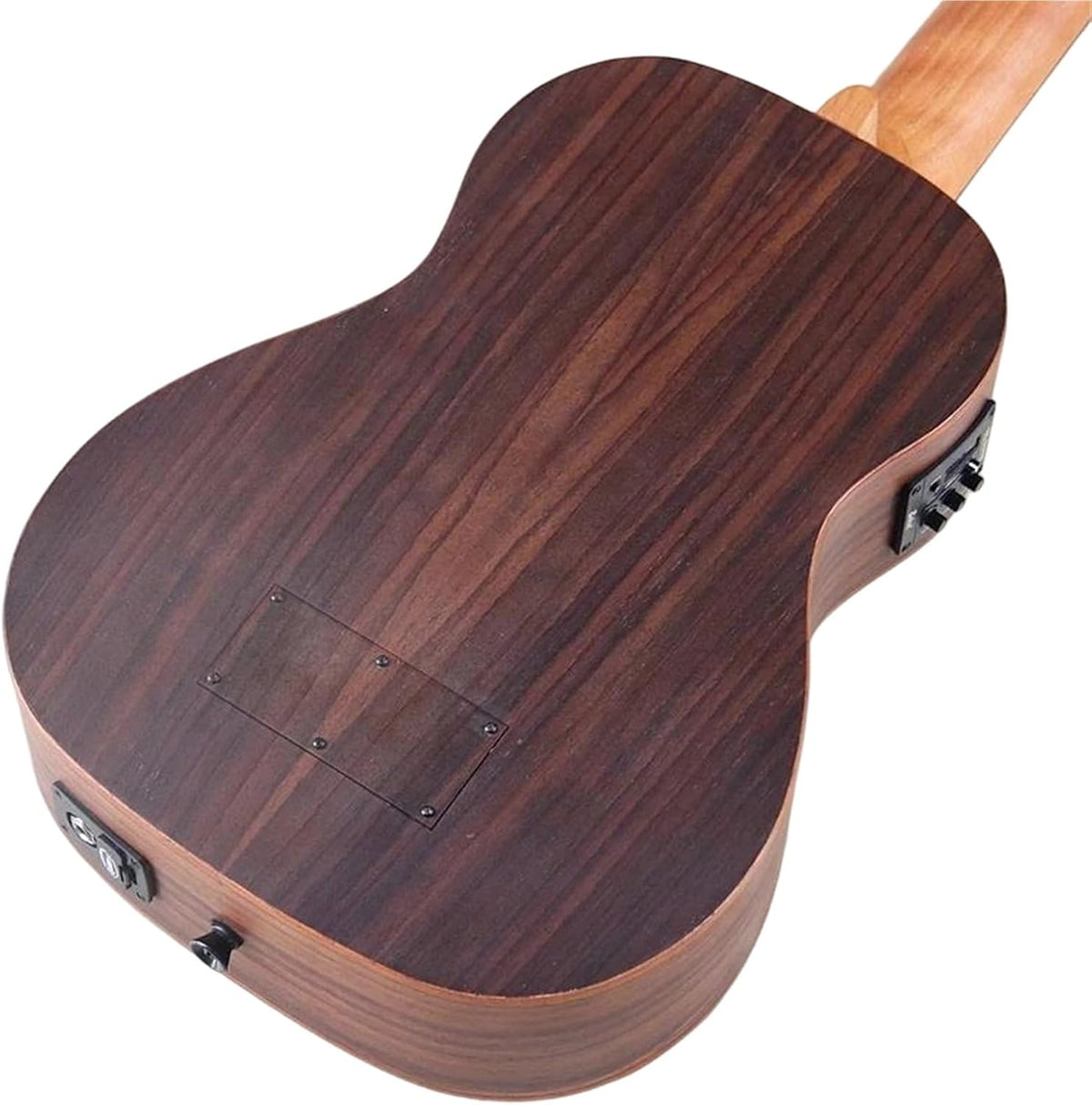 Ukulélé Professionnel Ukulélé Électrique De 28 Pouces Avec Table En Épicéa Massif Finition Mate Mini Guitare À Quatre