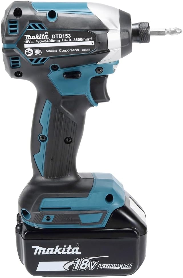 Visseuse à chocs 18V LXT 170Nm (2x5.0 Ah) en MAKPAC - DTD153RTJ
