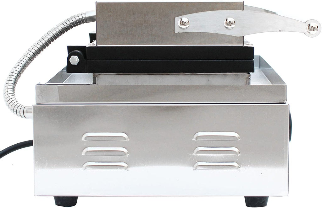 1500W Commercial Sandwich Machine à sandwich Électrique Sandwich Grille-pain Burger Panini Grille-pain Antiadhésif Donut Maker Machine à gaufres